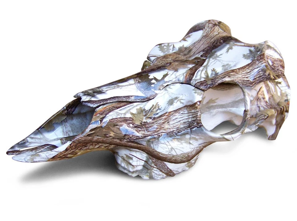 Kit de montaje de cuerno Skull Master, camuflaje de nieve sumergido Foto 4 de 4