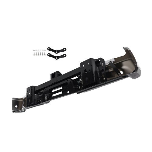 Rear Bumper for Ford F-150 2021-2023 Chrome Steel W 6 Sensor Bolt-On