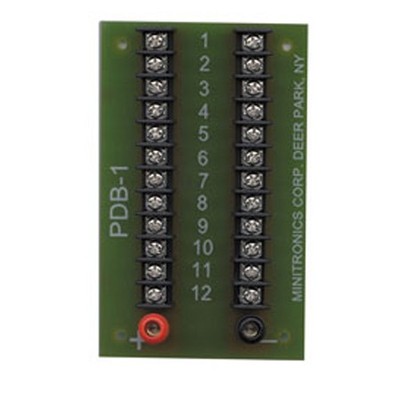 Miniatronics Corp 12-Position Prewired Power Distribution Block MNTPDB1