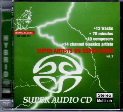SUPER ARTIST on SUPER AUDIO Vol. 2   SACD / 14 CHANNEL CLASSICS ARTISTS / PIETER