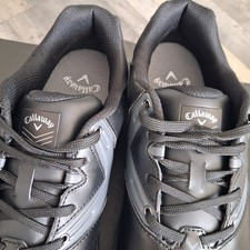 brand new in box black Callaway golf shoes size 12 M585