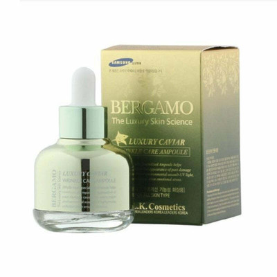 Bergamo Luxury Caviar Wrinkle Care Ampoule 30Ml - FREE SHIPPING