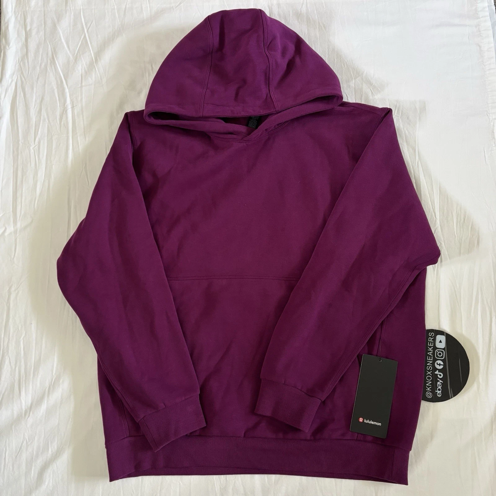 lululemon Steady State Pullover Hoodie CHLR Chilled Grape Purple Men’s Size XL
