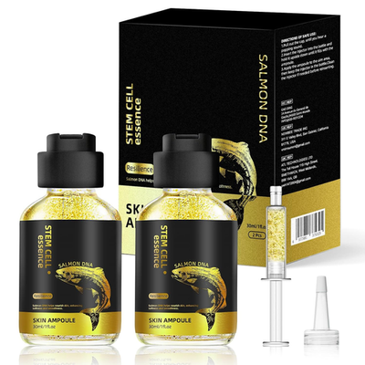 美容液 Laesse Salmon DNA Ampoule 800ppm Salmon DNA Serum – 2 Pcs Salmon DNA Microneedling Serums for Face