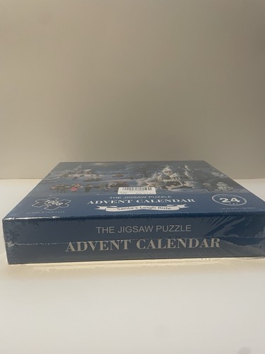 NUOVO Puzzle Giro in slitta di Babbo Natale Calendario dell'Avvento 1008 pezzi - Foto 4 di 6