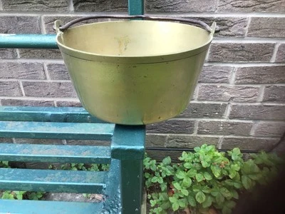 Brass Jam Making Preserving Pan, - Image 1 of 4