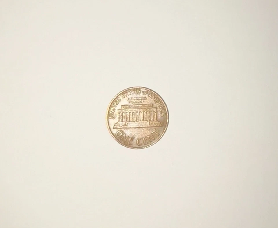 RARE 1969 D Lincoln Penny Cent- DDO Weak Fg, Letter Errors Coin! - Image 2 of 4