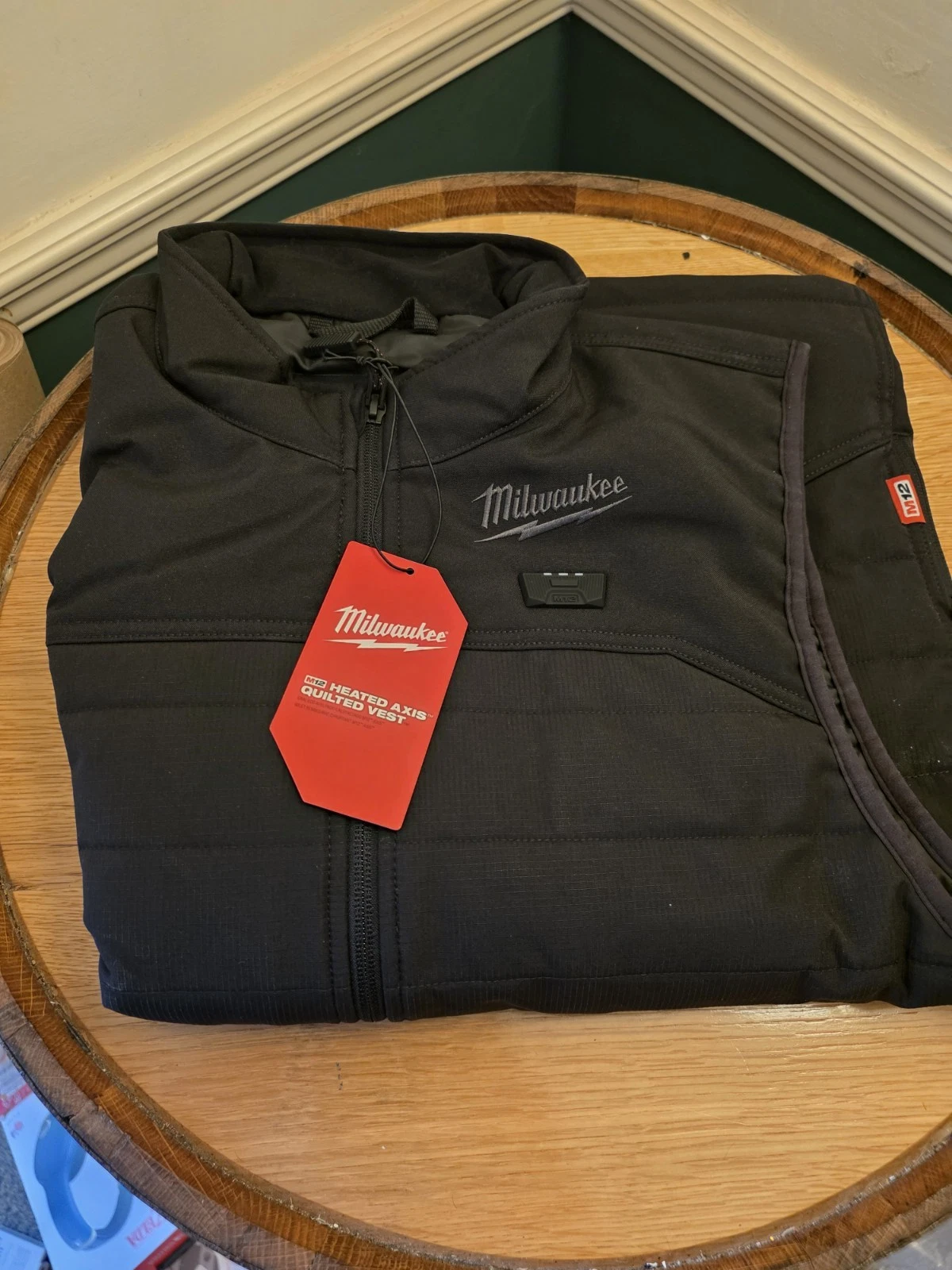 Milwaukee M12 US Size S Men's Heated Vest - Black  image 1