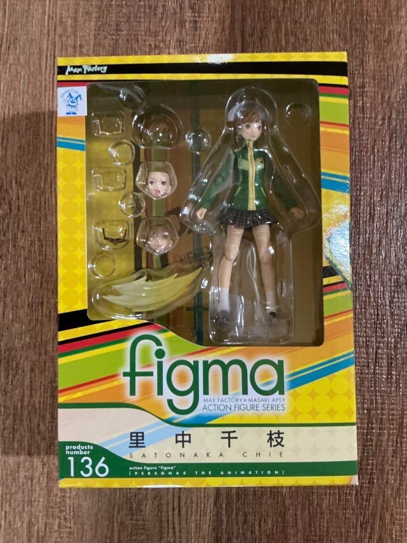 ペルソナ　MAXFACTORY figma 里中千枝 136 フィギュア Figma 136 Persona 4 Chie Satonaka Action Figure Max Factory