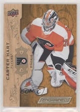 2019-20 Upper Deck Engrained 2018-19 Update 170/299 Carter Hart #101 a2v