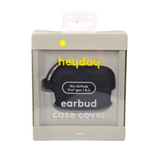 Heyday Earbud Case Cover Apple AirPods Pro Gen 1  2 Black New In Box