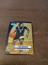 2025 Bowman Chrome University Marquette Tre Norman Black Wave Card