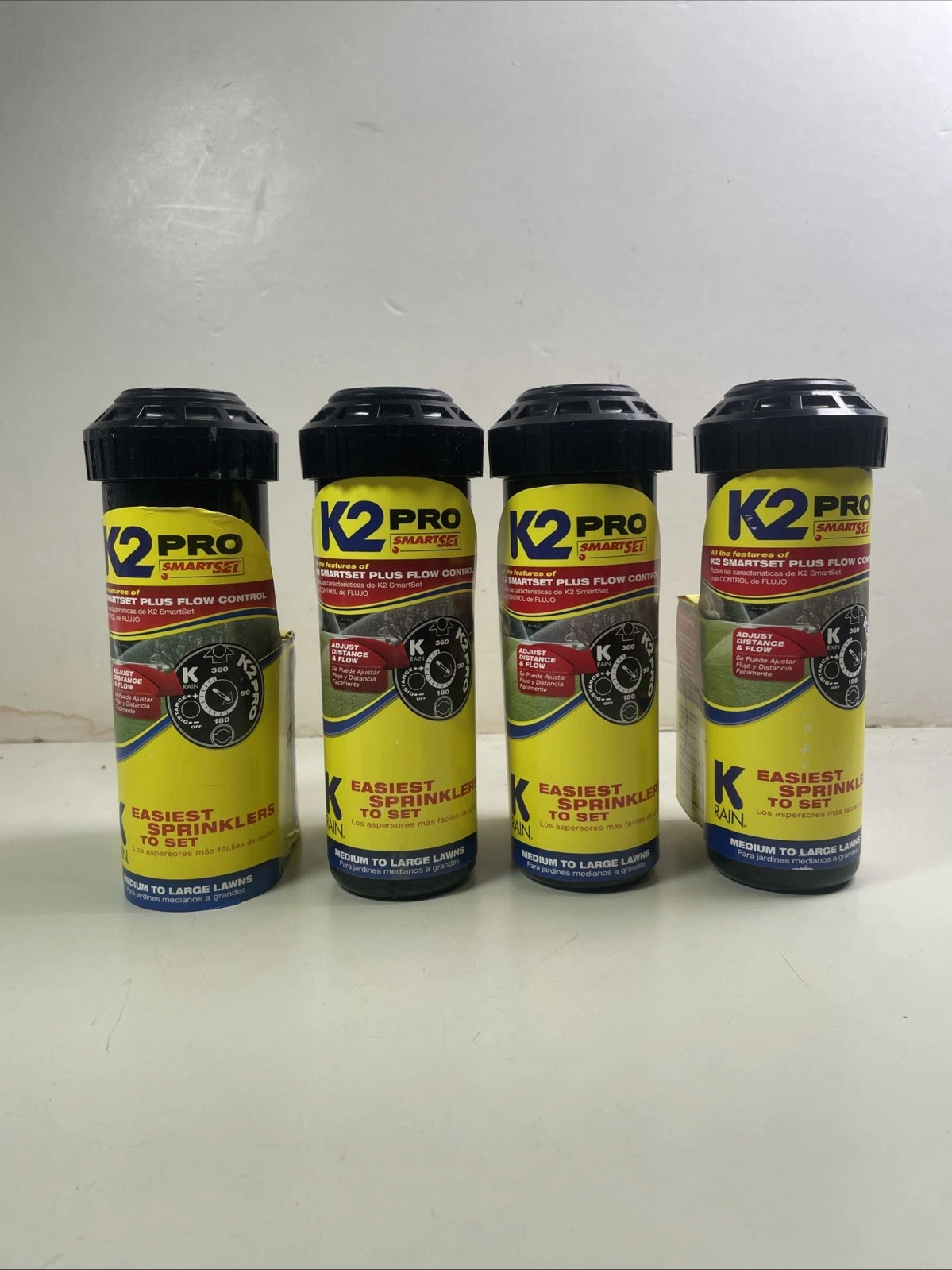 K-Rain 10031 K2 Pro 5" Pop-Up Rotor Sprinkler Head 40° to 360° - 3/4" 4 Pack
Opens in a new window o