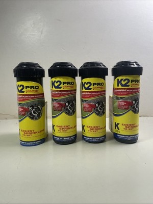 K-Rain 10031 K2 Pro 5'' Pop-Up Rotor Sprinkler Head 40° to 360° - 3/4'' 4 Pack