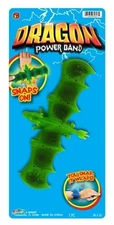 JA-RU DRAGON POWER BAND GREEN Snap Bracelet. Soft STRONG SNAP, ADJUSTS TO FIT!