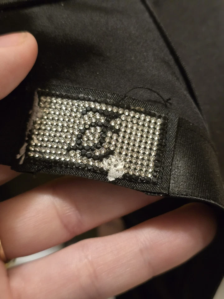 Sujetador Juicy Couture negro satinado 34B Foto 4 de 4