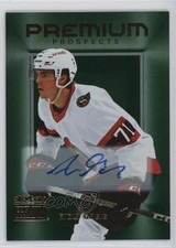 2023 Skybox Metal Universe Premium Prospects Emerald 16/25 Ridly Greig Auto 0kr0