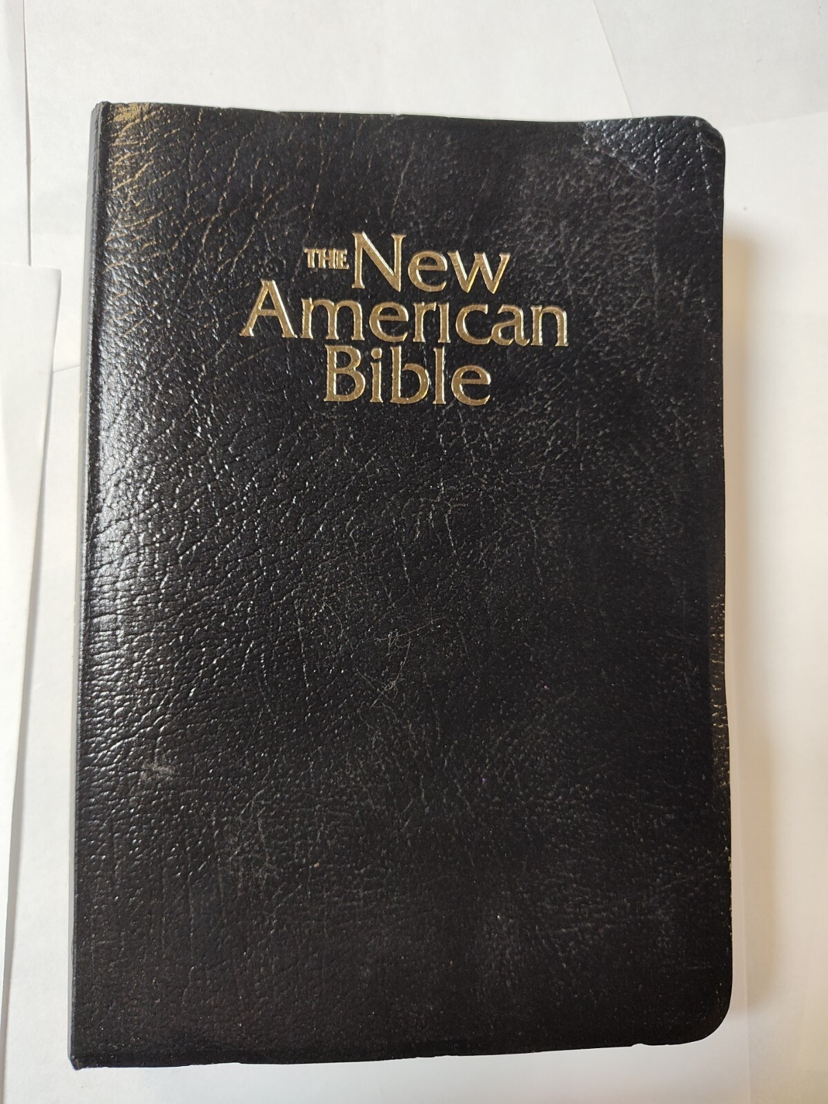 The New American Bible Red Letter Ed Catholic World Press 2402 Softcover Used eBay
