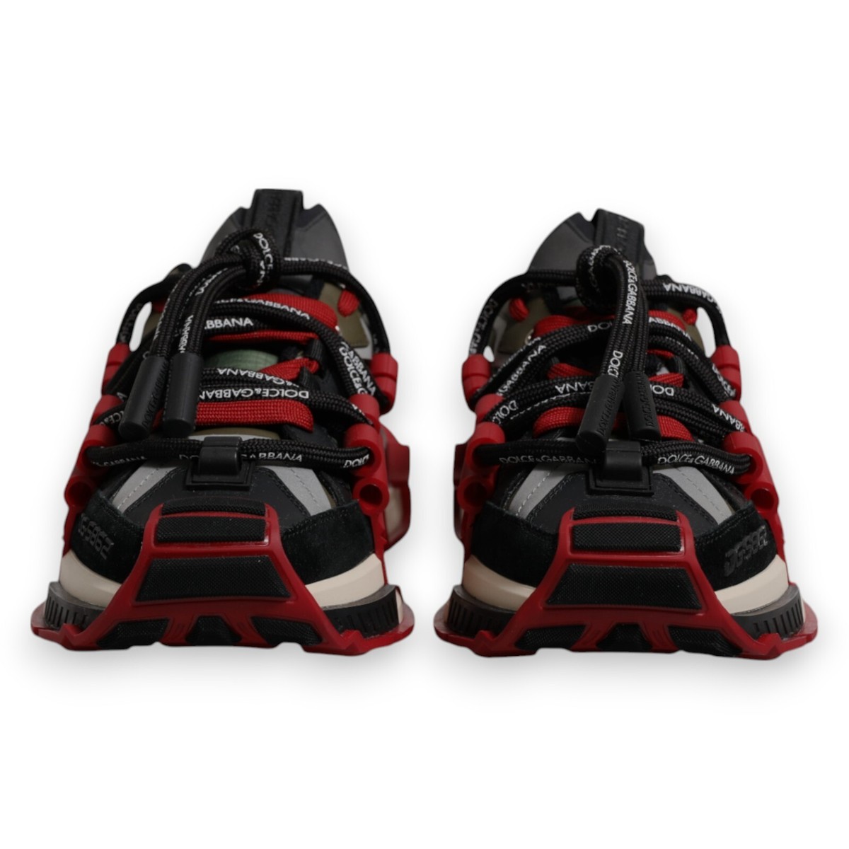 DOLCE & GABBANA Shoes Multicolor Panelled Space Sneakers Men DOLCE & GABBANA Shoes Multicolor Panelled Space Sneakers Men