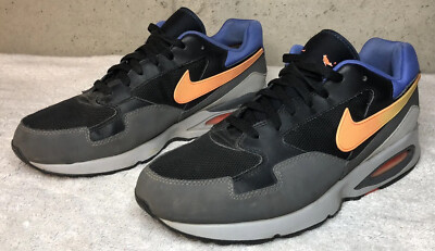 Nike Air Max International ST Black Orange Sneakers 652976-004 Men's Size 10.5