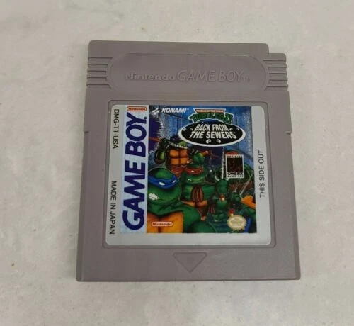 Teenage Mutant Ninja Turtles II: Back From The Sewers  - Nintendo GAME BOY