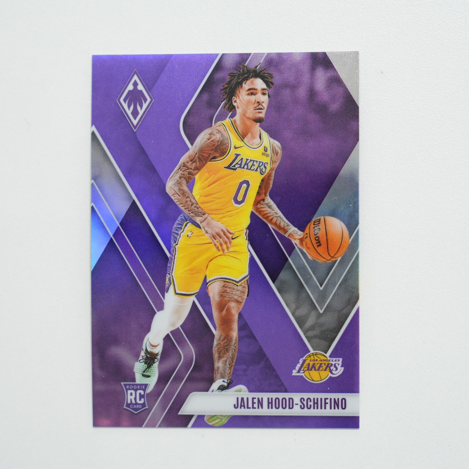 2023-24 Panini Phoenix Purple /150 #260 Jalen Hood-Schifino