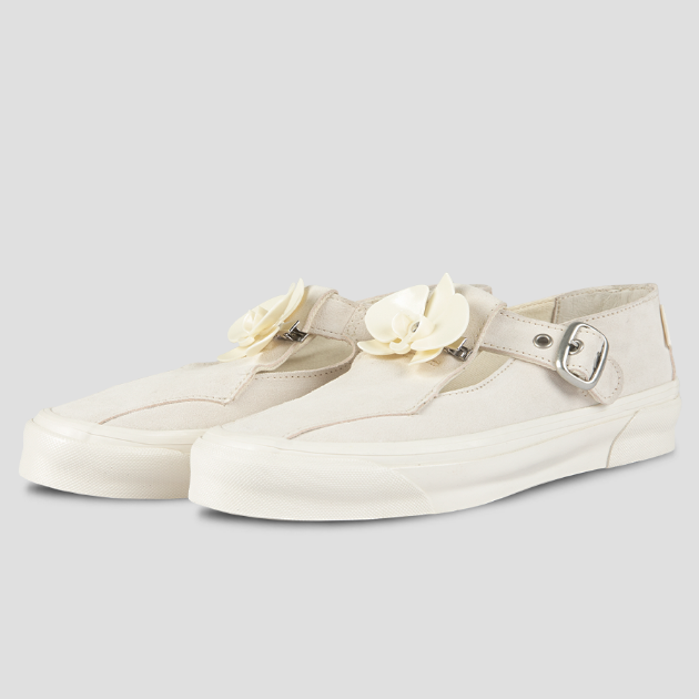 人気 ☆VANS☆ VAULT X GOODFIGHT OG STYLE 93 LX CREAM WHITE Vans Bolt X Goodfight OG Style 93 LX Shoes 'Cream White