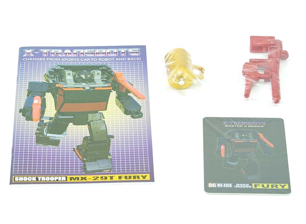 X-Transbots MX-XXVIIIT MX-28T Fast MX-XXIXT MX-29T Fury