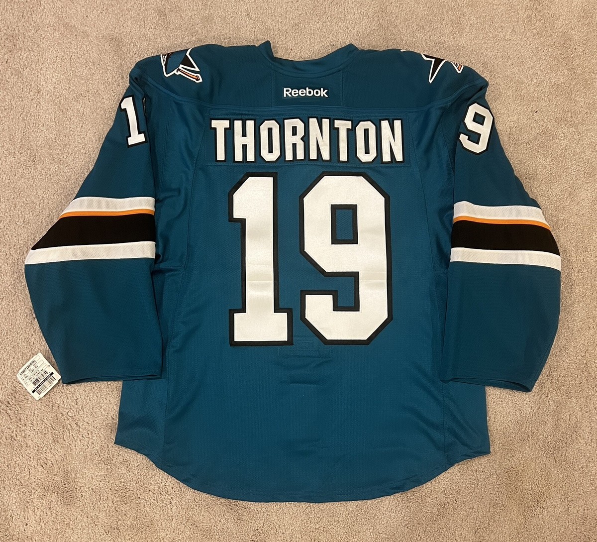 Number Joe Thornton Shirt Joe Thornton Jersey Sharks 25th Jersey