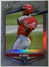 2021 Bowman Platinum Baseball Jo Adell Rookie RC Renowned Rookies #RR-3 Angels.