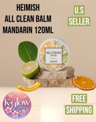 HEIMISH ALL CLEAN BALM MANDARIN (120ml) - Authentic & Trusted U.S. Seller