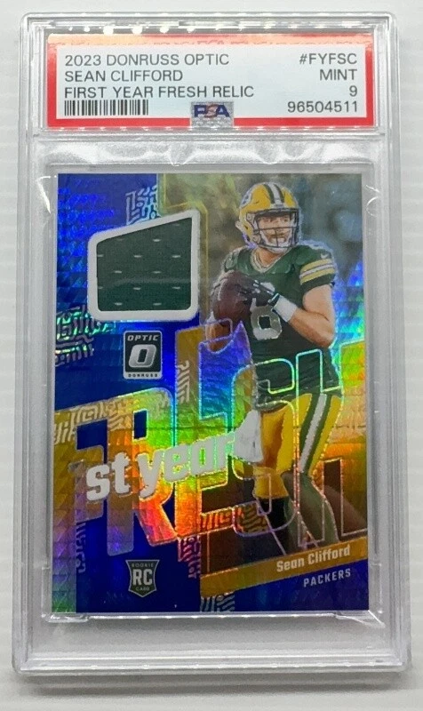 Sean Clifford Panini Donruss Optic First Year Fresh Relics #FYFSC Base