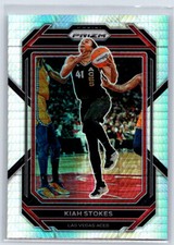 2023 Panini Prizm WNBA Kiah Stokes #34 Hyper Las Vegas Aces