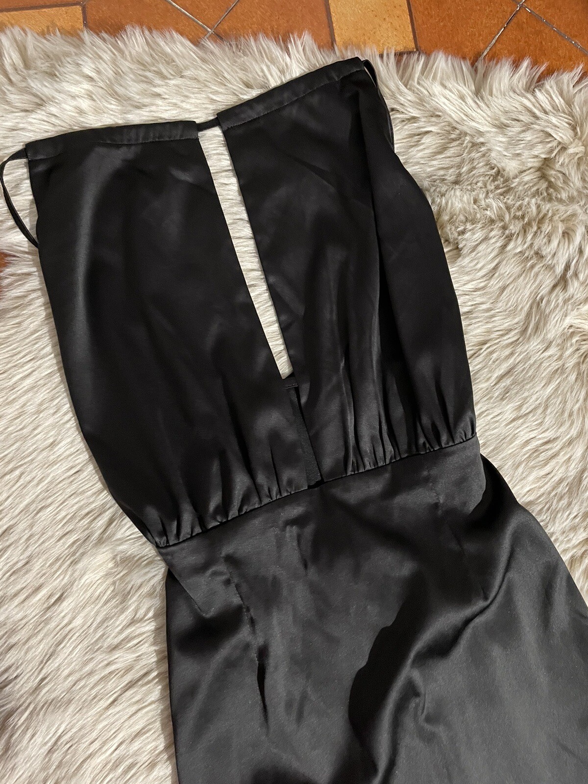 SAINT LAURENT Abito Da Sera In Raso