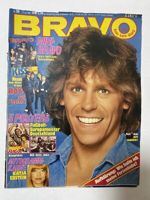 Bravo  30 /1980, Jeff Conaway/Kiss Staralbum/BRD , Bravo Zeitschrift