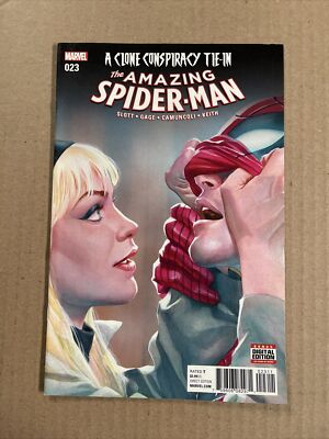 AMAZING SPIDER-MAN #23 1ST PRINT MARVEL COMICS(2017) CLONE