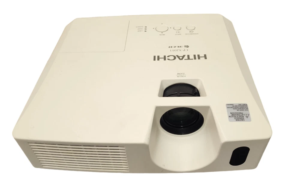 Hitachi CP-X2011 3LCD Projector 2200 ANSI HD 1080p – Portable, Built-in Speakers - Image 4 of 4