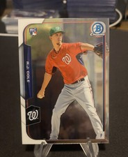 2015 Bowman Chrome #166 A.J. Cole RC Washington Nationals