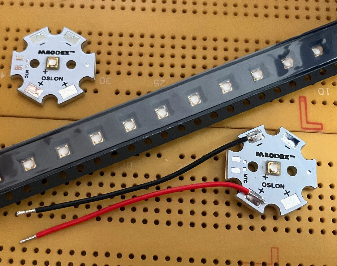 Osram OSLON SSL80 Royal Blue 455nm 3W LED High Power Emitter Star Leads