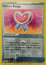 155/203 RIBBON BADGE REVERSE HOLO EVOLVING SKIES POKEMON CARD