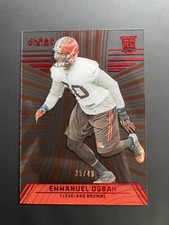 2016 Panini Clear Vision Red Emmanuel Ogbah /49