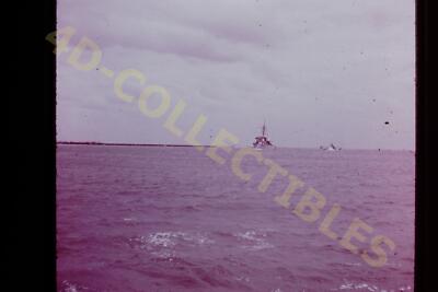 Original slide photo 1971 Florida Port USS Alacrity (MSO-520) Minesweeper - 2