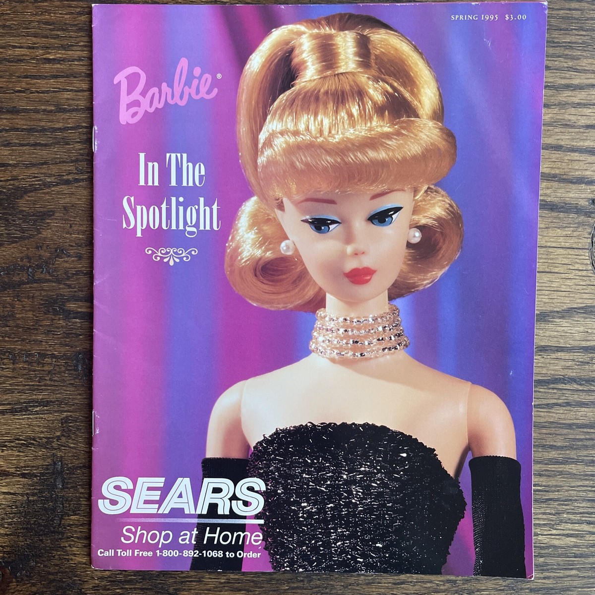 SEARS Shop at Home Barbie Collectibles catalog Spring 1995 Bob