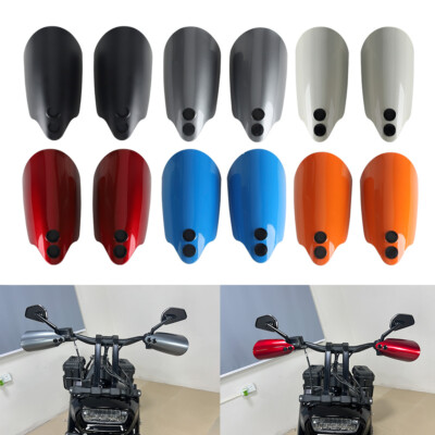 2X Front Handguards Protector Cover Fairing For Touring FLHT FLHTP FLHX FLHXS/SE