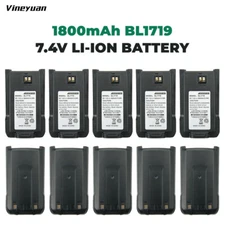 10PC 1800mAh Replacement BL1719 Li-ion Battery For HYT TC-508 TC518 TC580 Radios