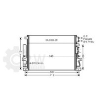 Condensateur Chrysler 300C