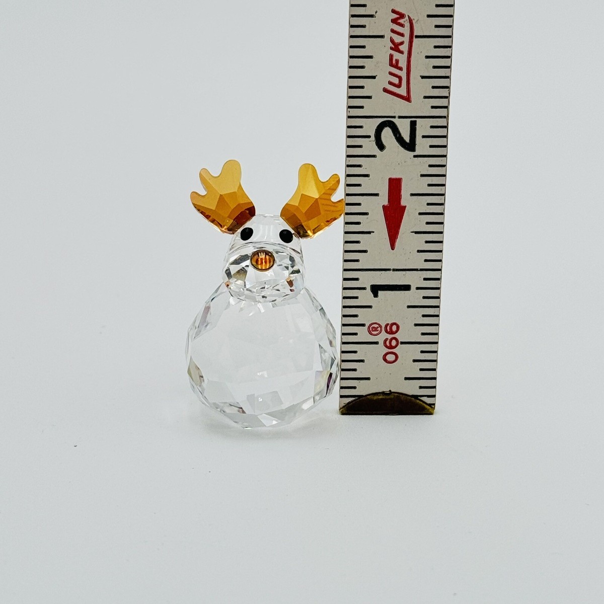 Swarovski Rocking Reindeer Christmas Figurine #5103226 NEW
