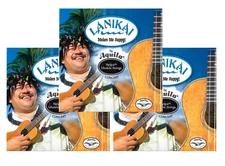 3 Pack Bundle Lanikai Nylgut Aquila Concert High G Ukulele Strings, Model LA-CHG