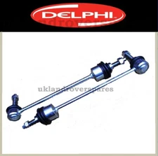 LAND ROVER DISCOVERY 3 FRONT ANTI ROLL BAR DROP LINK ROD PAIR 04 > 09 OEM DELPHI
