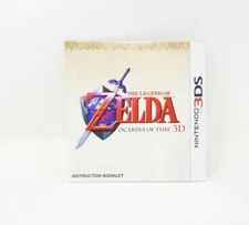 The Legend of Zelda Ocarina of Time 3D Instruction Manual  ONLY!! (Nintendo 3DS)
